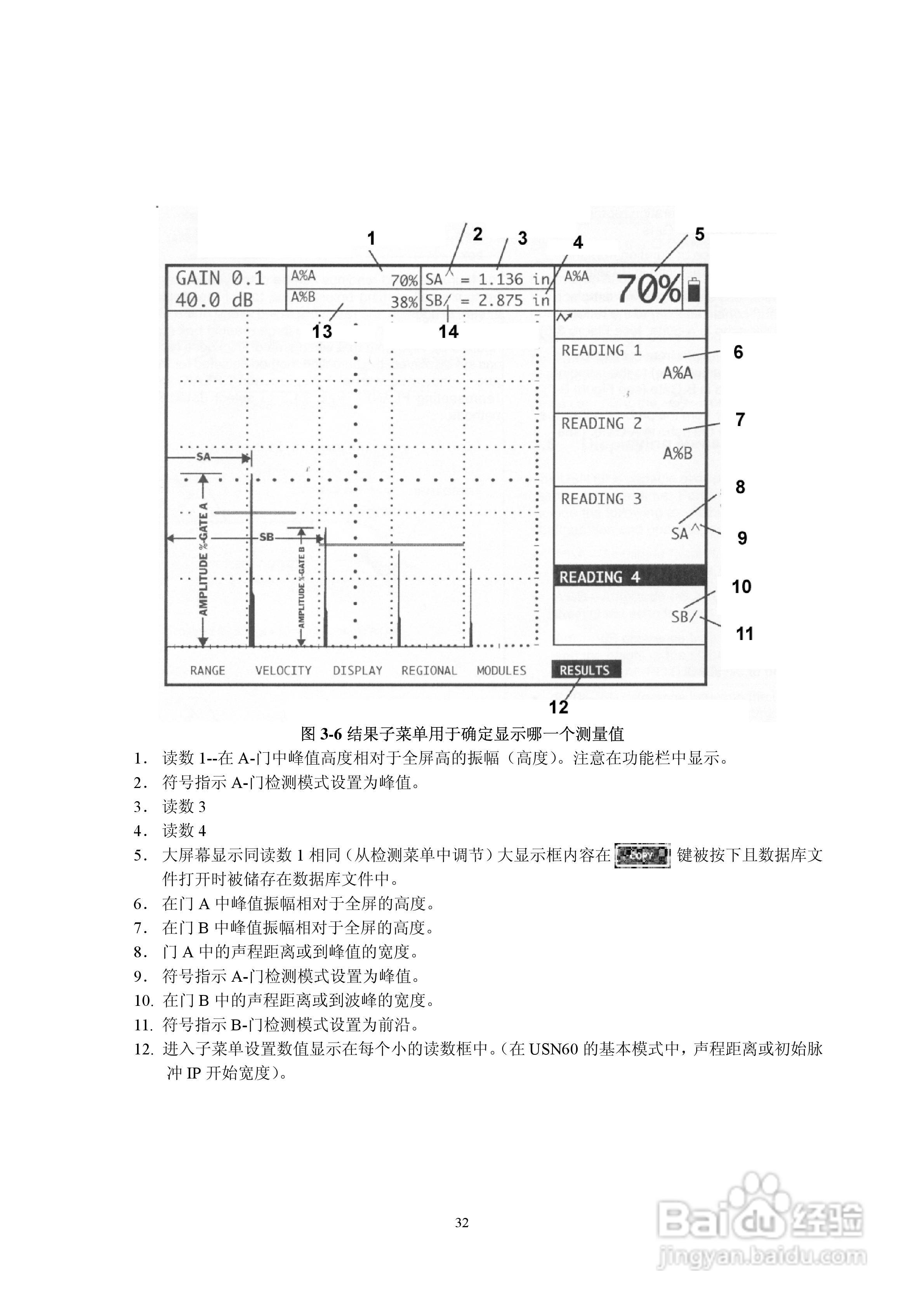 Krautlsamer 超声波探伤仪USN58/60 操作手册:[4]