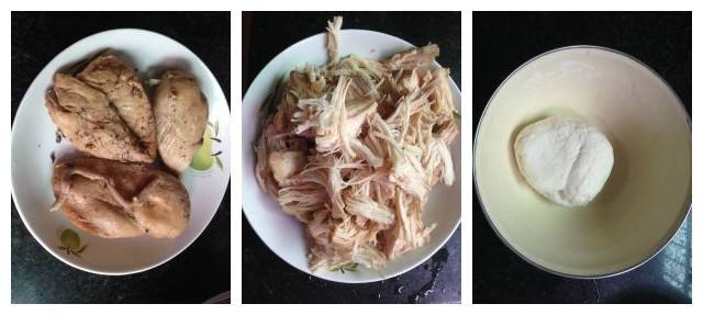 卤鸡肉卷的做法