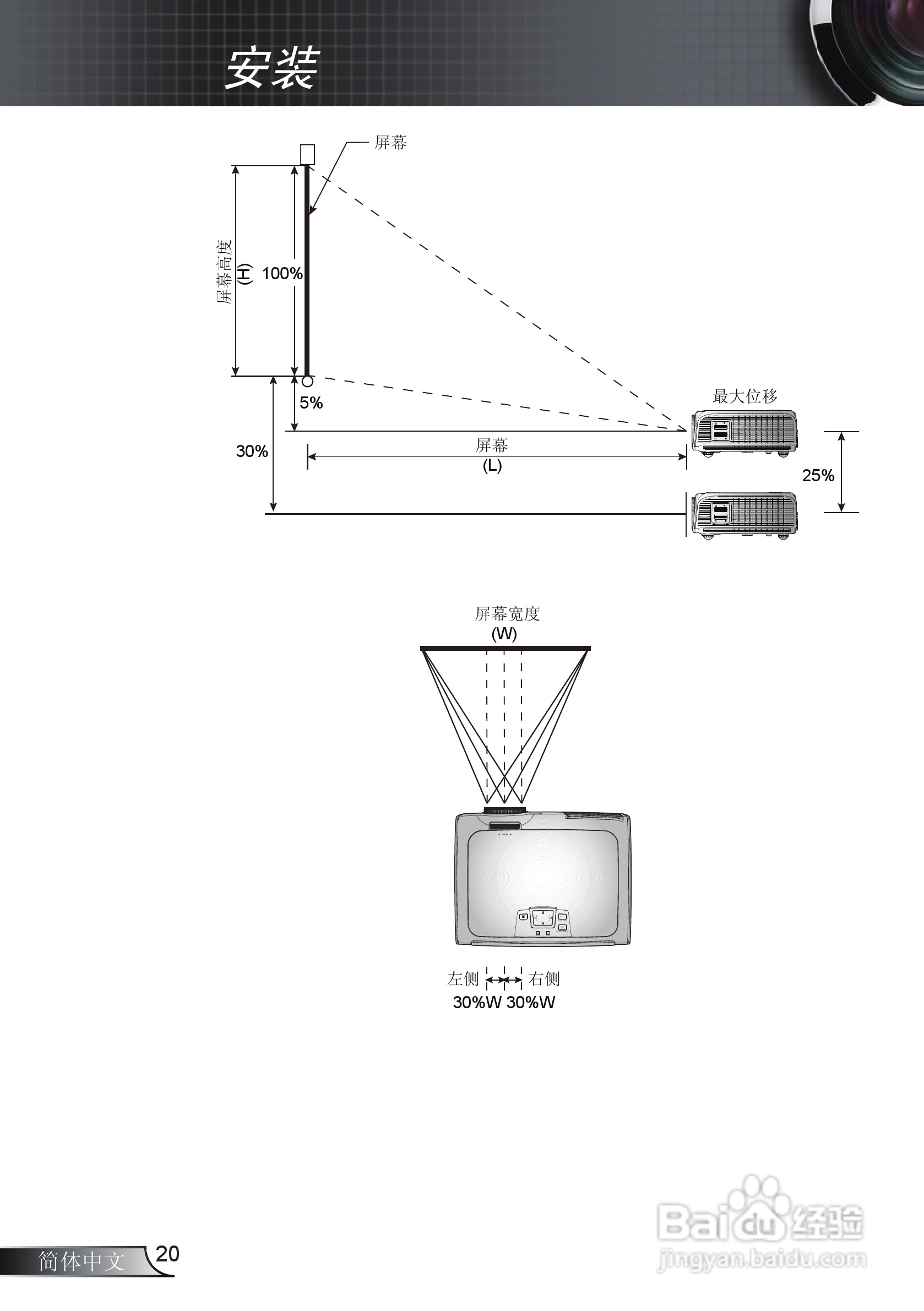 Optoma奥图码EW766W投影机使用说明书:[2]