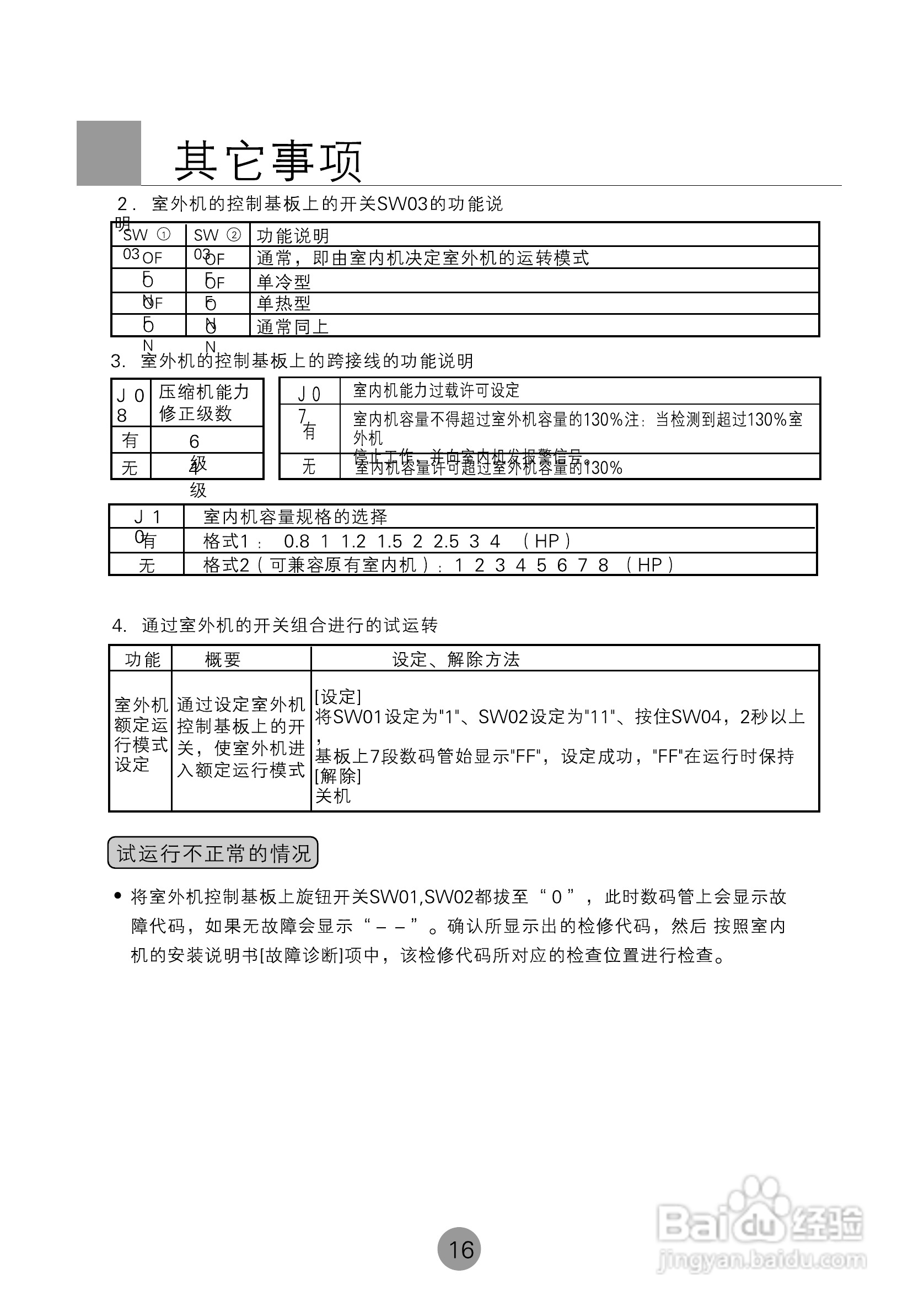 海尔商用空调KF(R)-80W(BP)使用安装说明书:[2]