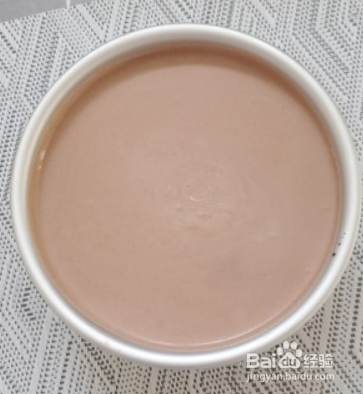 6寸巧克力慕斯怎么做?