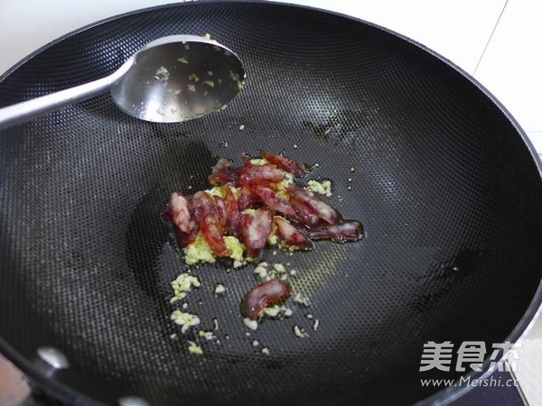 荷兰豆炒腊肠