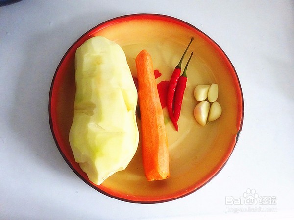 土豆丝炒胡萝卜