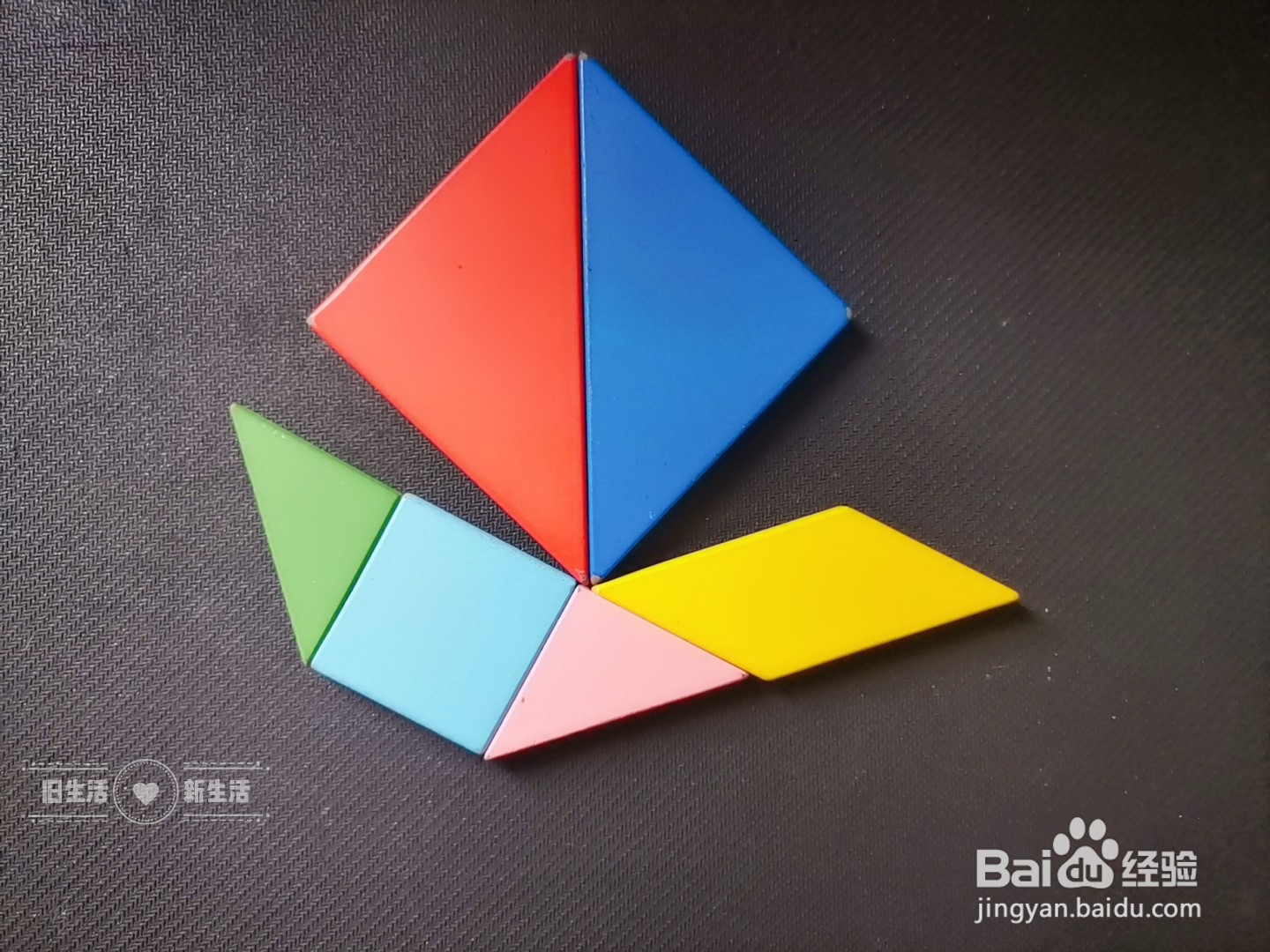 儿童益智七巧板 如何用七巧板拼仙桃
