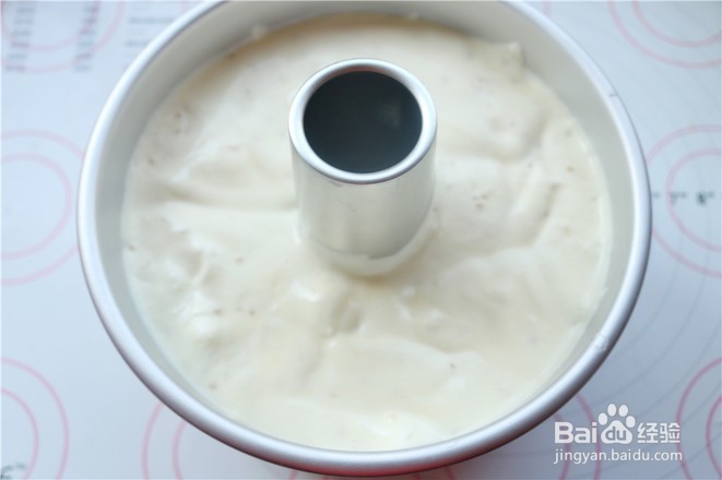 藜麦戚风的步骤