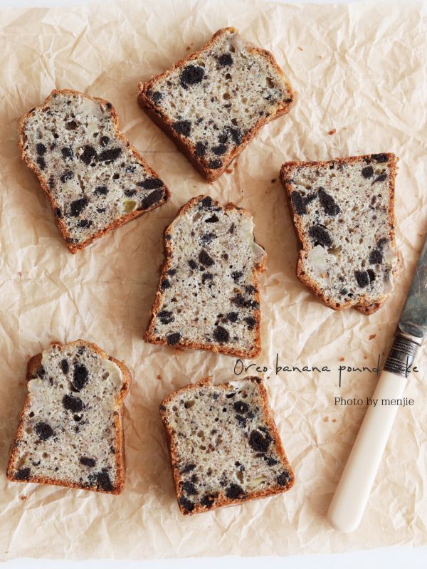 香蕉奥利奥磅蛋糕