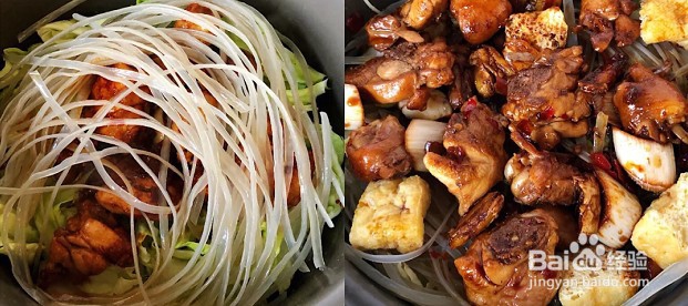 鸡肉炖白菜家常做法