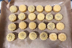 玫瑰月饼的做法