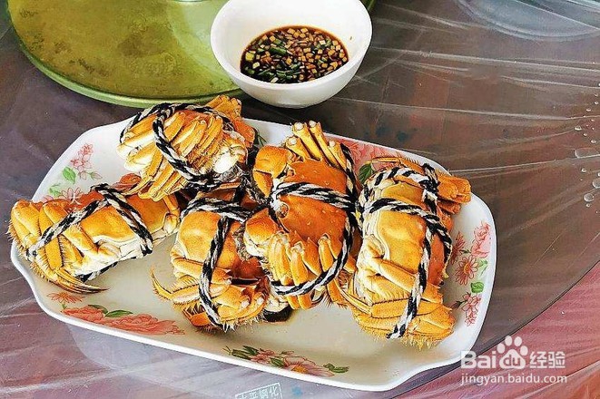 清蒸大闸蟹的做法