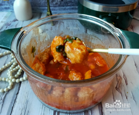 茄汁鱼丸的做法