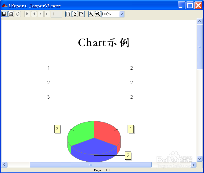 ireport 4.5入门教程之图表详解