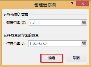 Excel怎么修饰迷你折线图