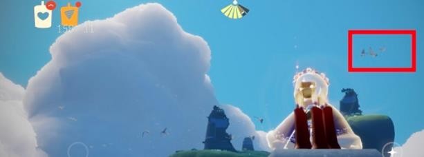 光遇绿色光芒在哪个位置