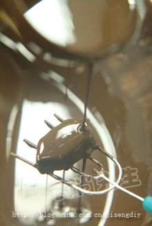 条纹草莓巧克力