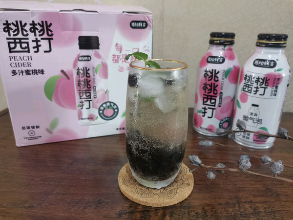 桃桃西打珍珠饮