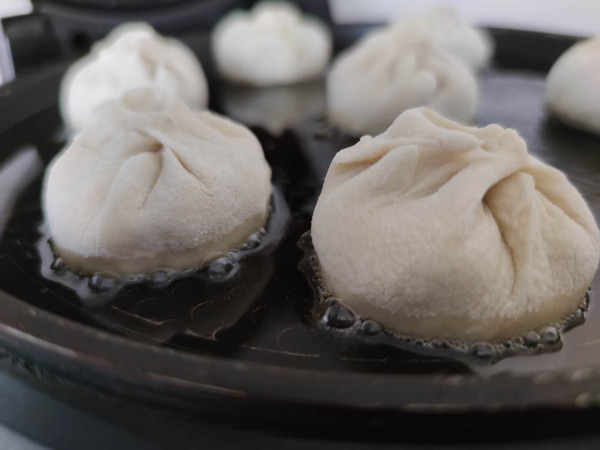 洋白菜鲜肉生煎小馅饼