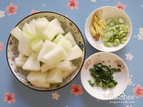 冬瓜烧虾仁做法
