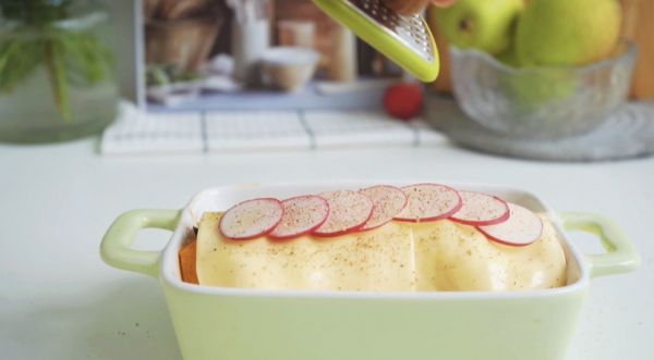 香浓芝士肉酱南瓜