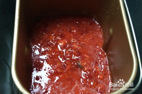 面包机如何做果酱