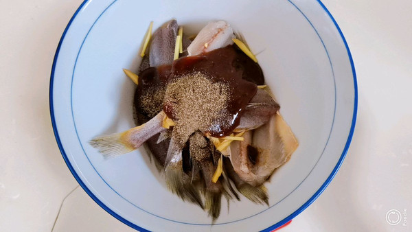 黑椒风味小黄鱼