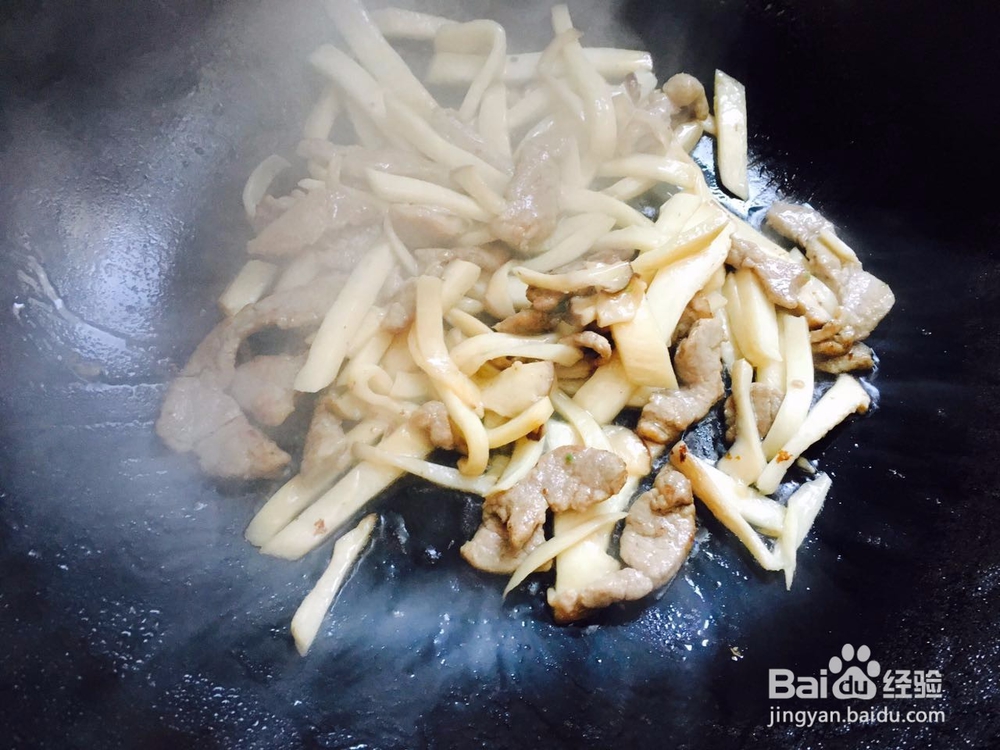 芹菜杏鲍菇炒肉丝——简单的家常菜菜谱