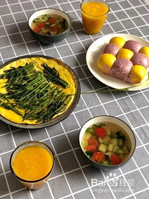 蛋抱香椿芽鸡蛋饼的做法
