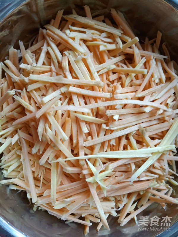 地瓜丝饭的做法