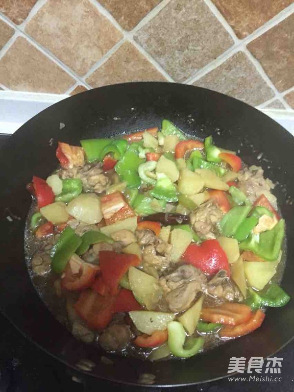 大盘鸡的家常做法