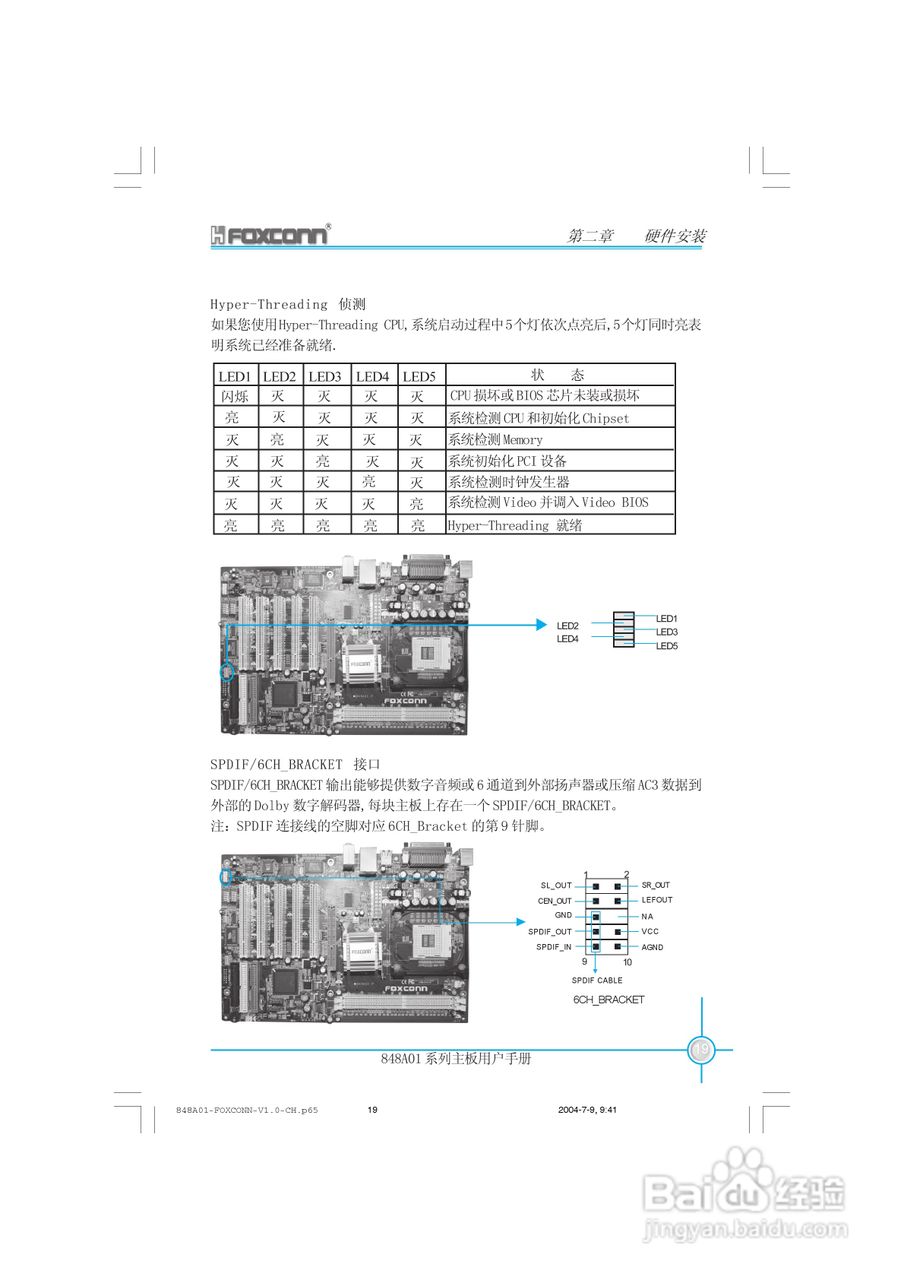 富士康848A01-6LS型主板使用手册:[3]