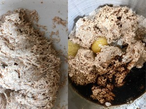 全麦黑芝麻吐司的做法