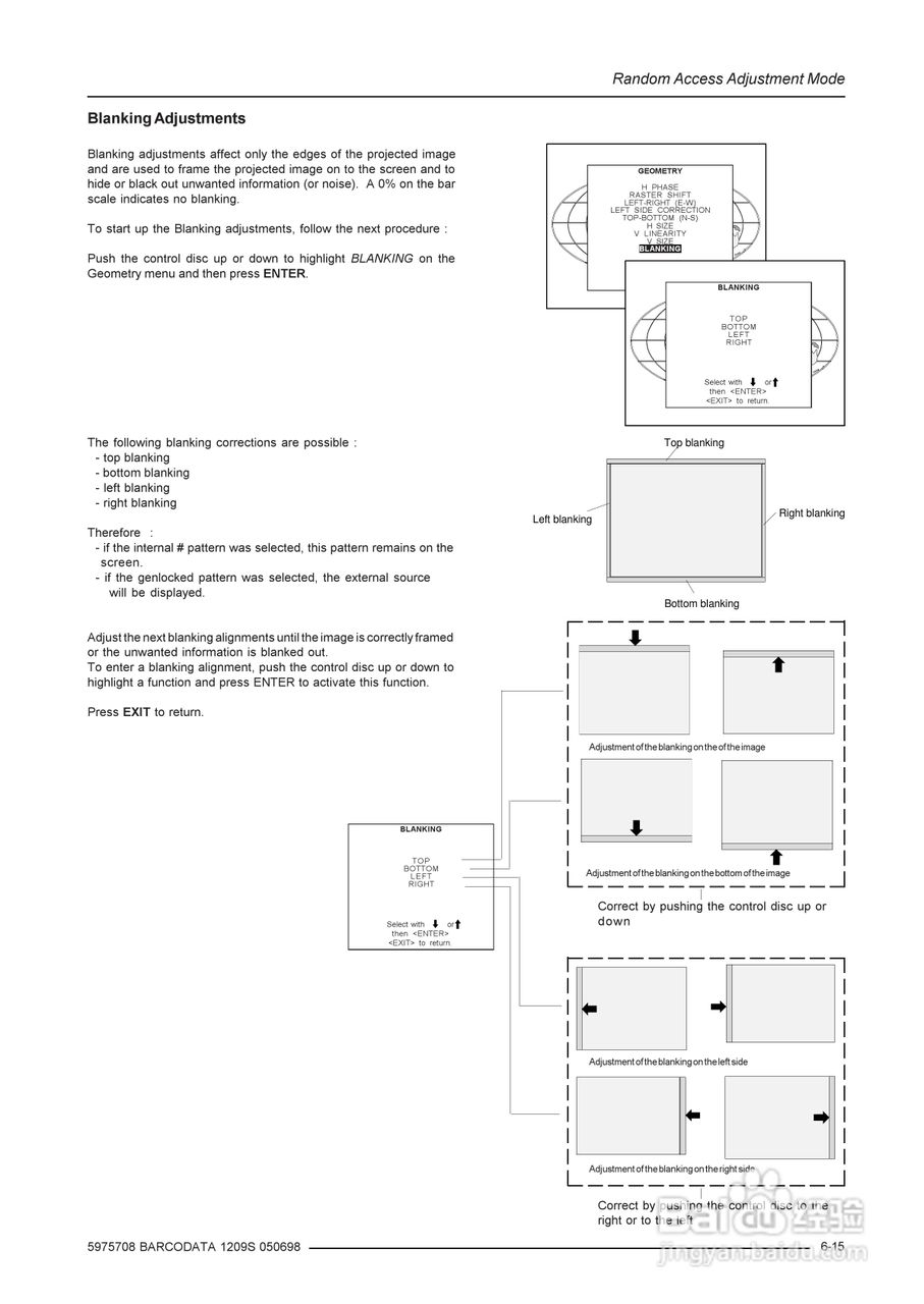 Barco巴可 DATA 1209S投影机说明书:[4]