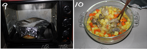 咖喱排骨芝士烤饭