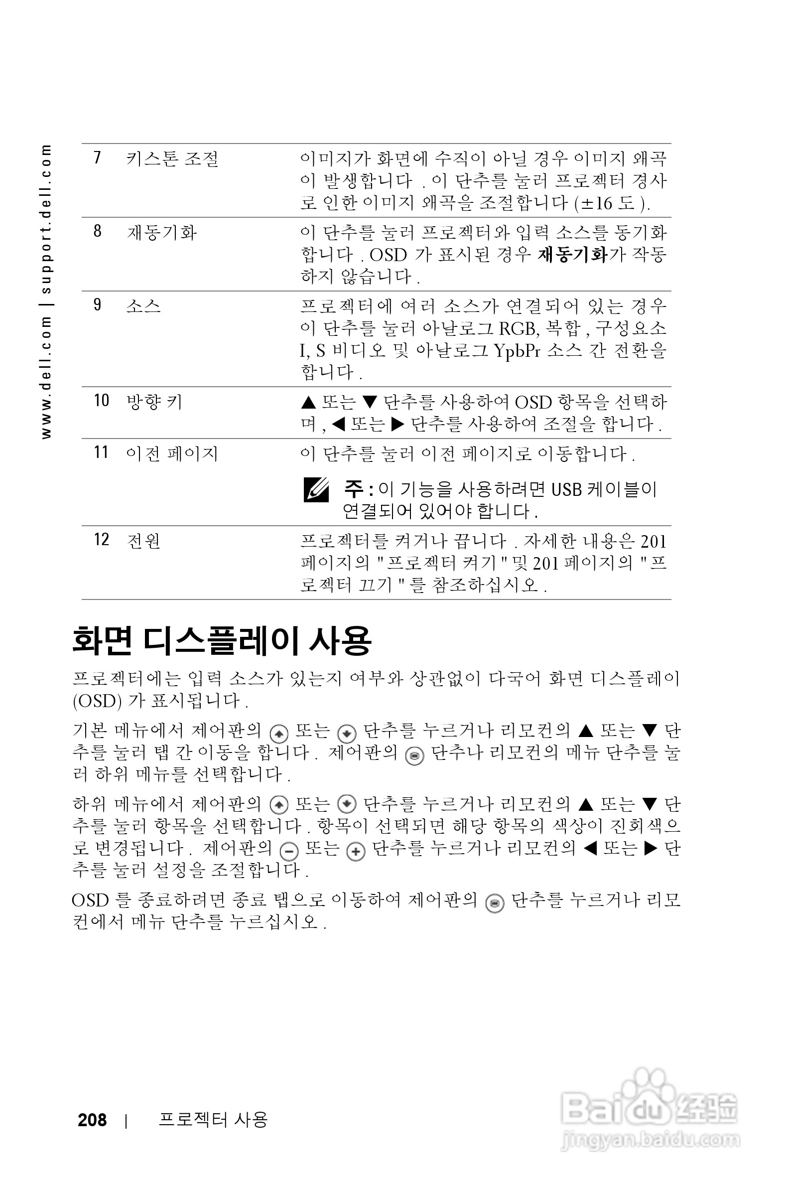 DELL Dell 1200MP Projector投影机说明书:[21]