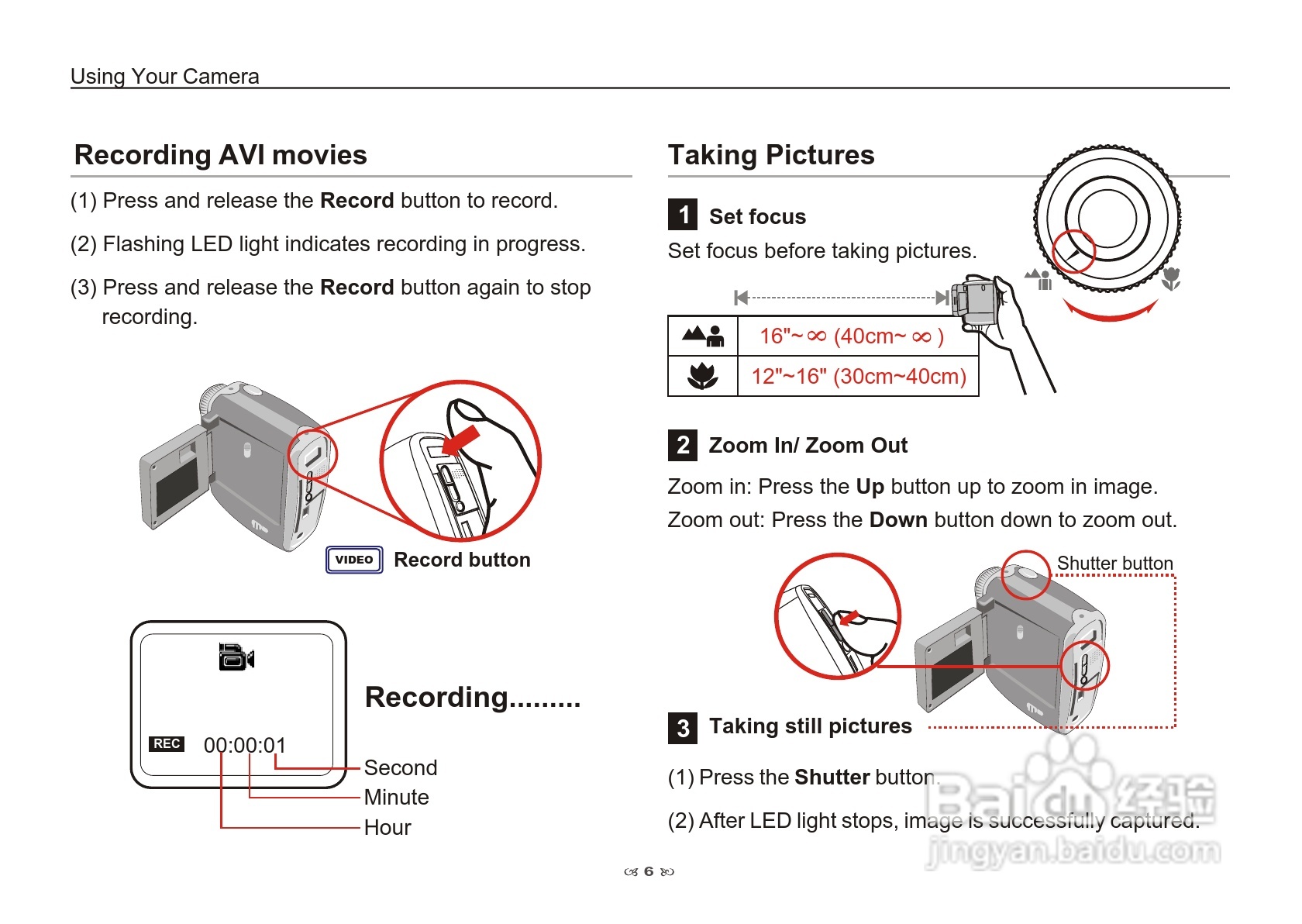 爱普泰克Pocket DV3100数码摄像机使用说明书:[1]