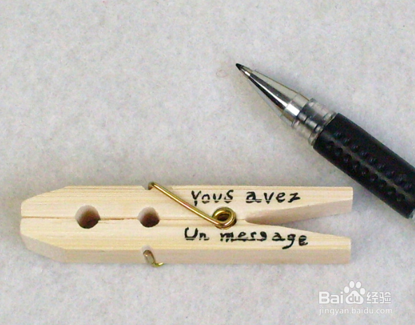 竹夹子制作实用的信使小礼物