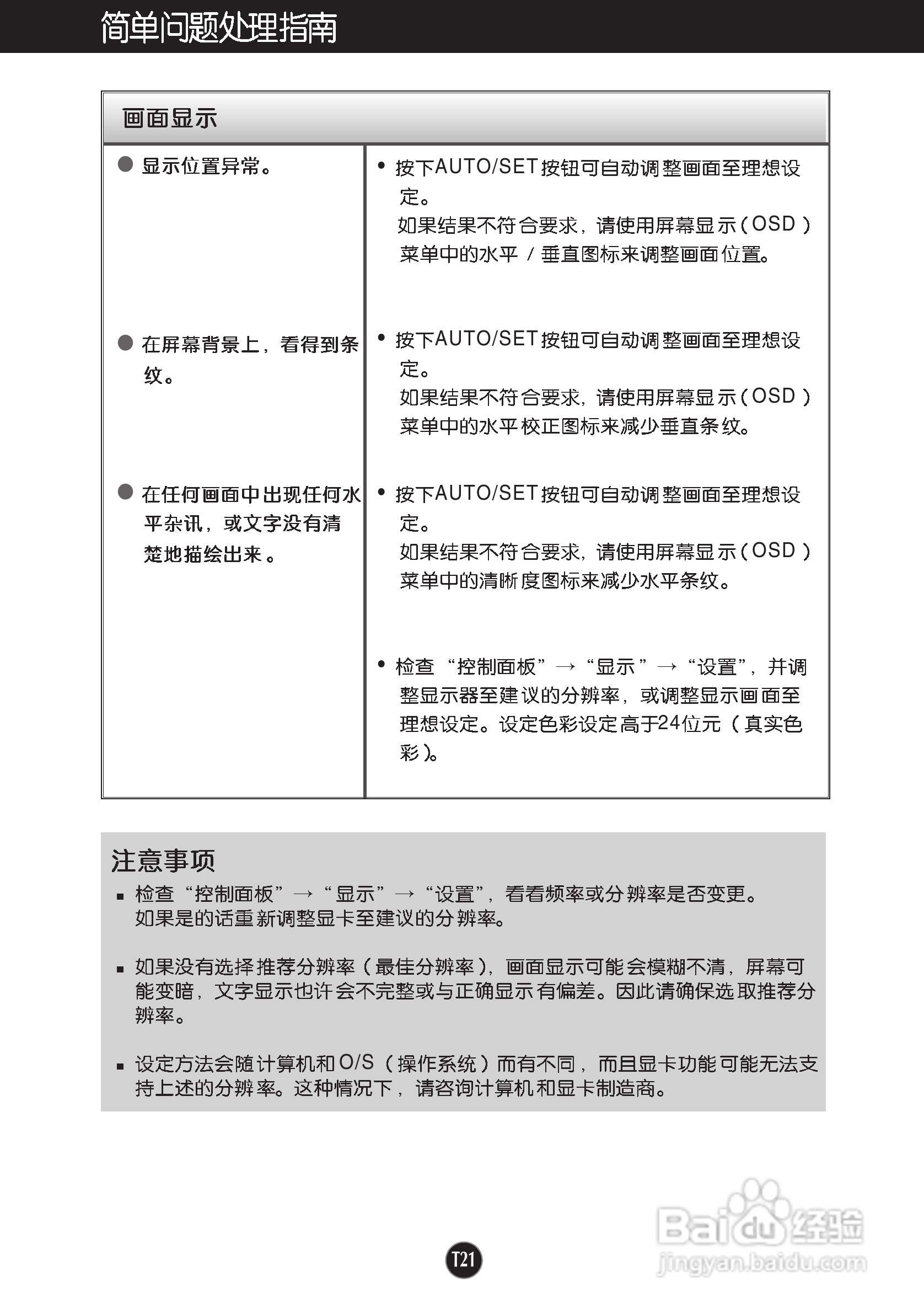 LG C275WT液晶显示器使用说明书:[3]