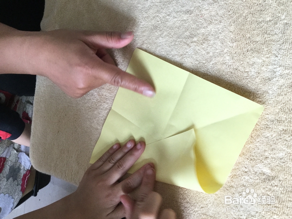 手工折纸怎么折出千纸鹤