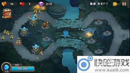 城堡突袭2第7-1关三星通关攻略