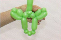 魔法气球造型系列之气球卡通公仔女巫（上）