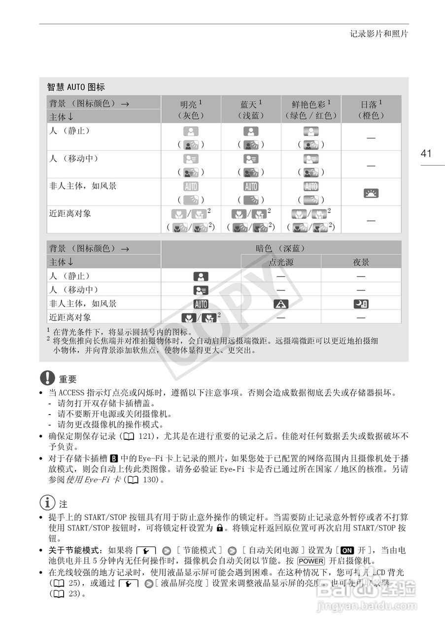 佳能XA10数码摄像机使用说明书:[5]