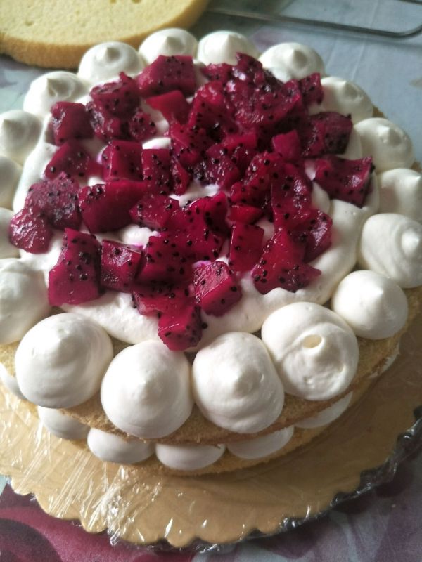 水果生日裸蛋糕