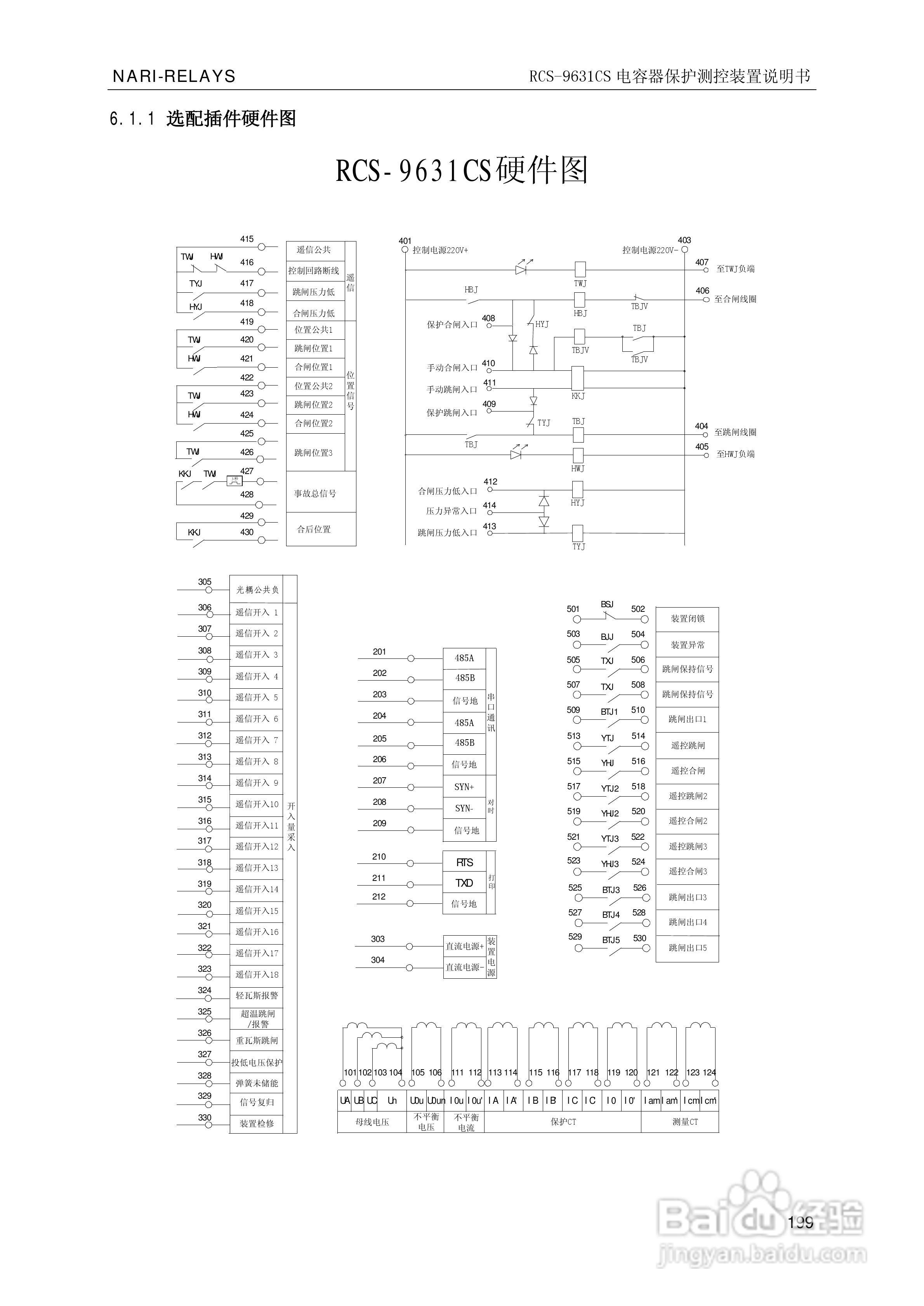 南瑞继保RCS-9681CS变压器后备保护测控装置说明书:[21]