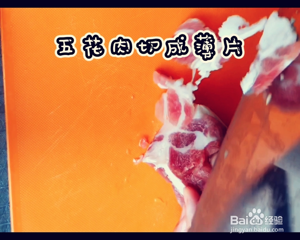 简单无压力做猪肉白菜粉条