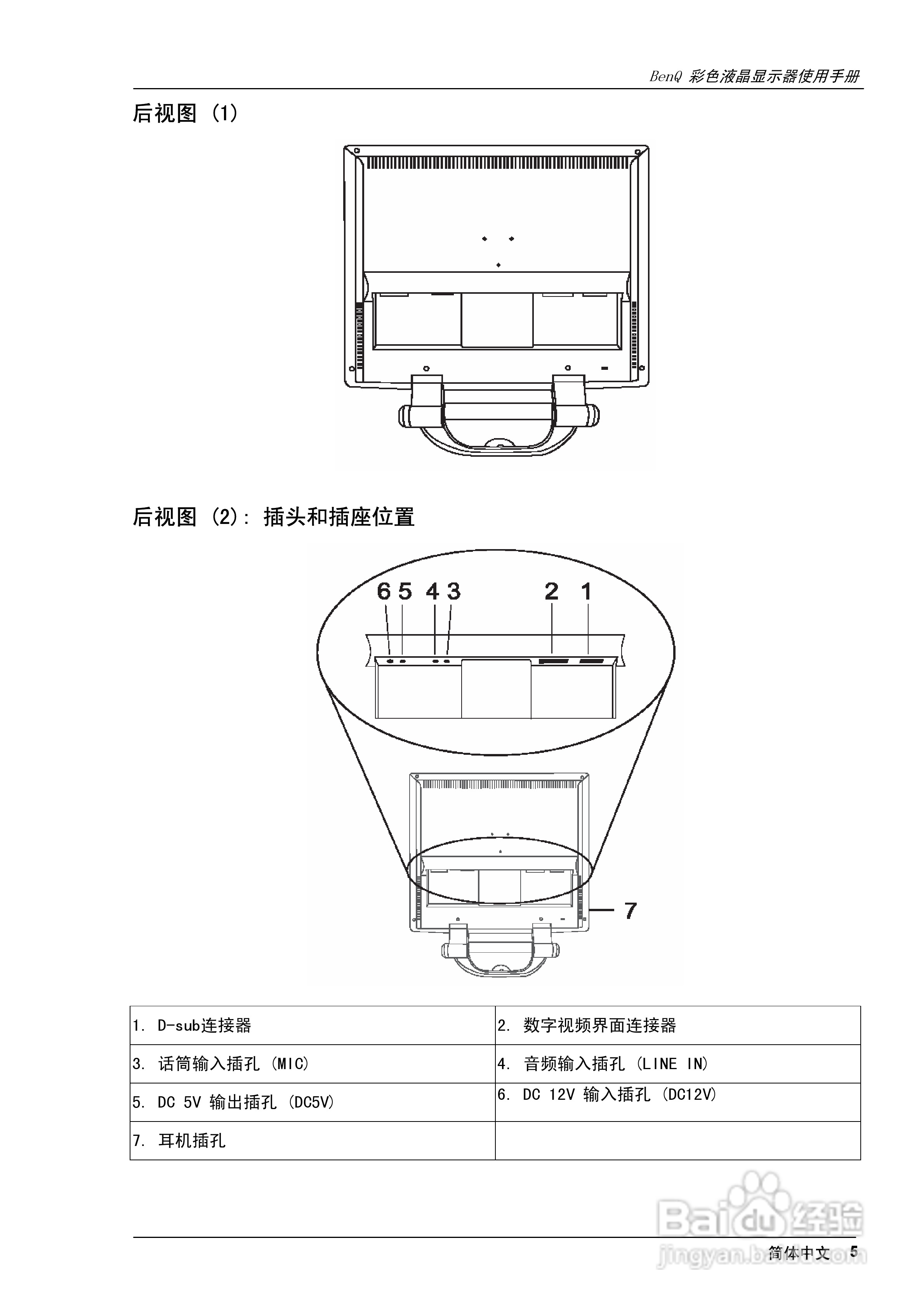 明基FP781彩显使用说明书:[1]