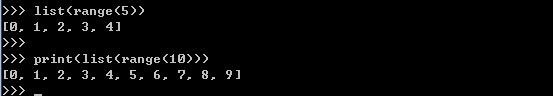 python3.5如何使用range函数