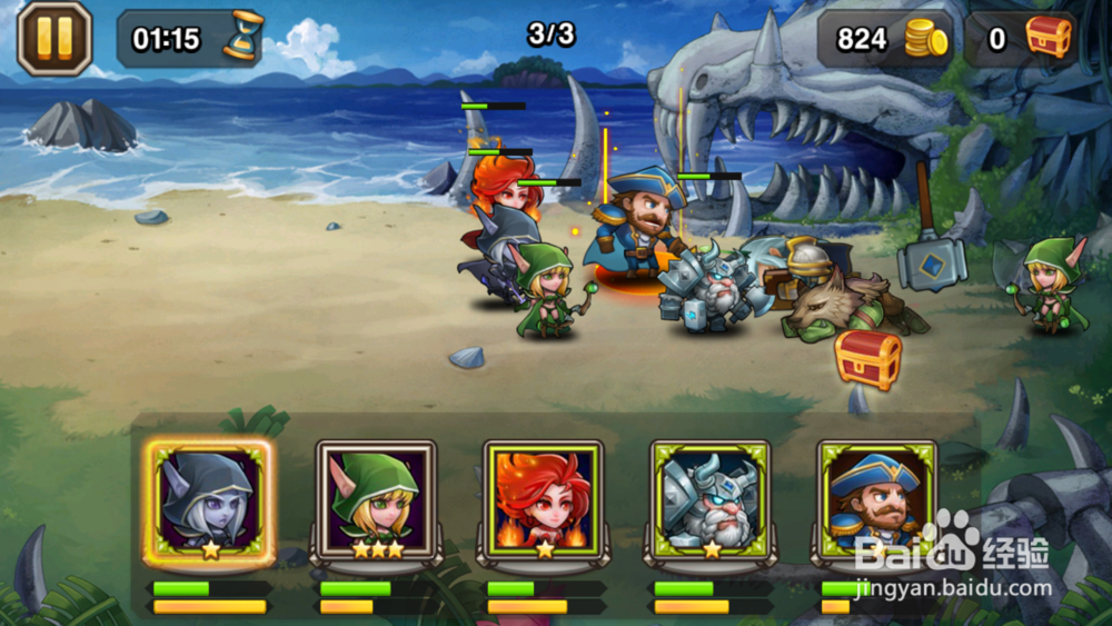 刀塔传奇系列攻略：[3]到达第三章