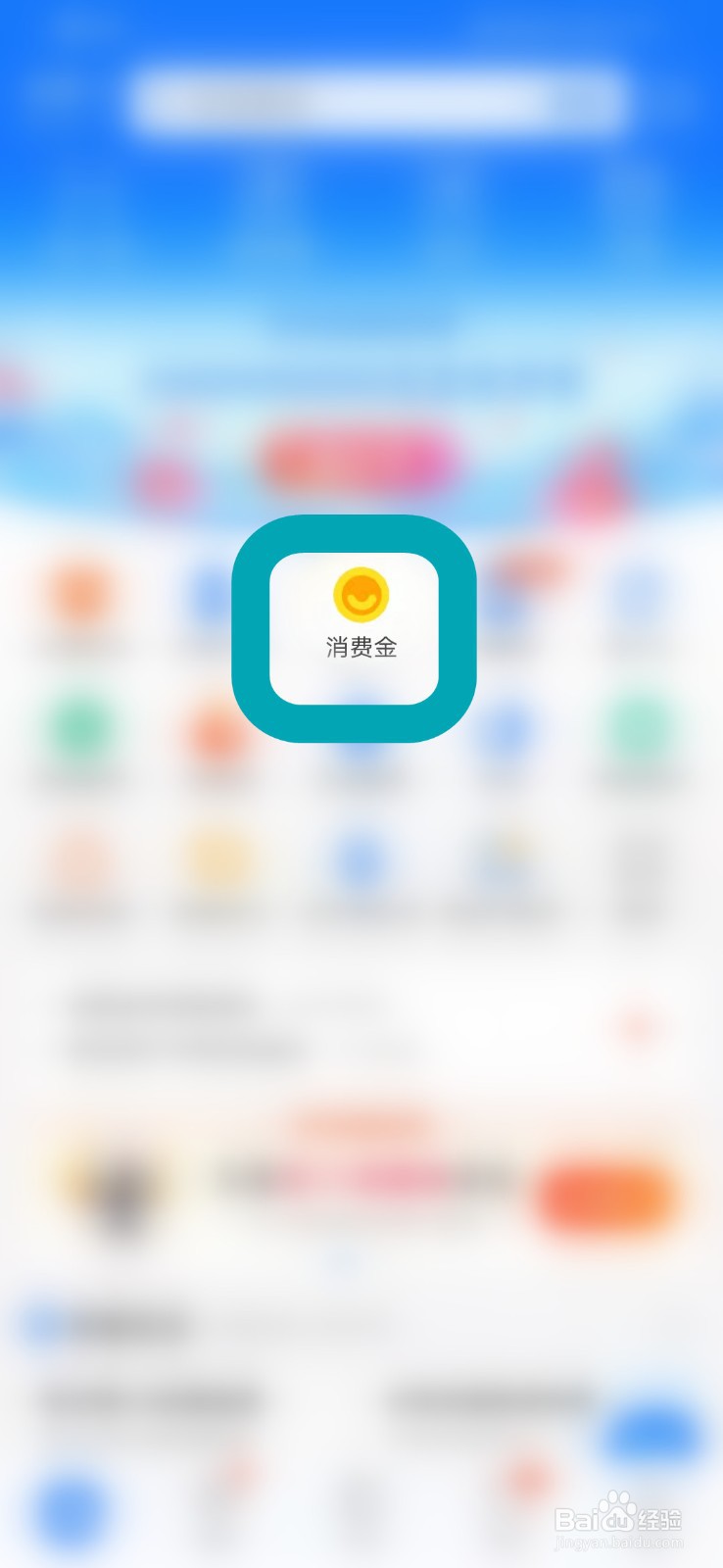 消费金的设置页面怎么打开