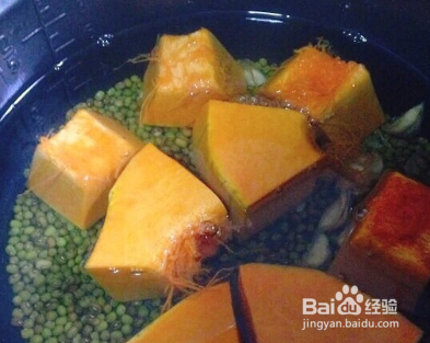 绿豆老南百合汤