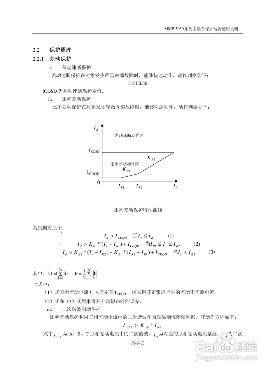 爱光MMP-5053发电机接地保护装置说明书:[2]