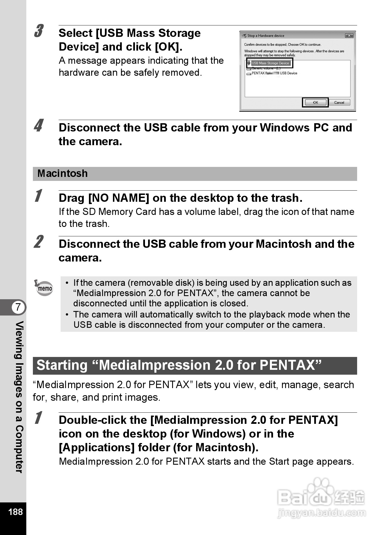 宾得Optio NB1000数码相机使用说明书:[19]